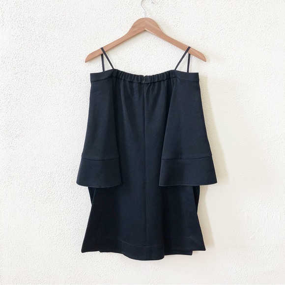 ELLERY Off-the-shoulder Black Top 2 - Picture 6 of 9